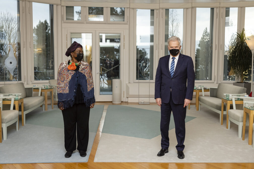 President Niinistö met with the Executive Director of UNFPA