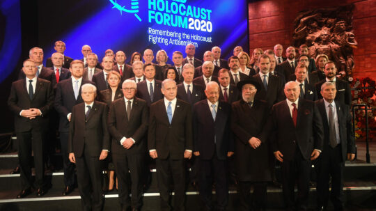 Close to 40 Heads of State and Government participated in the event at the invitation of President of Israel Reuven Rivlin. Photo: GPO