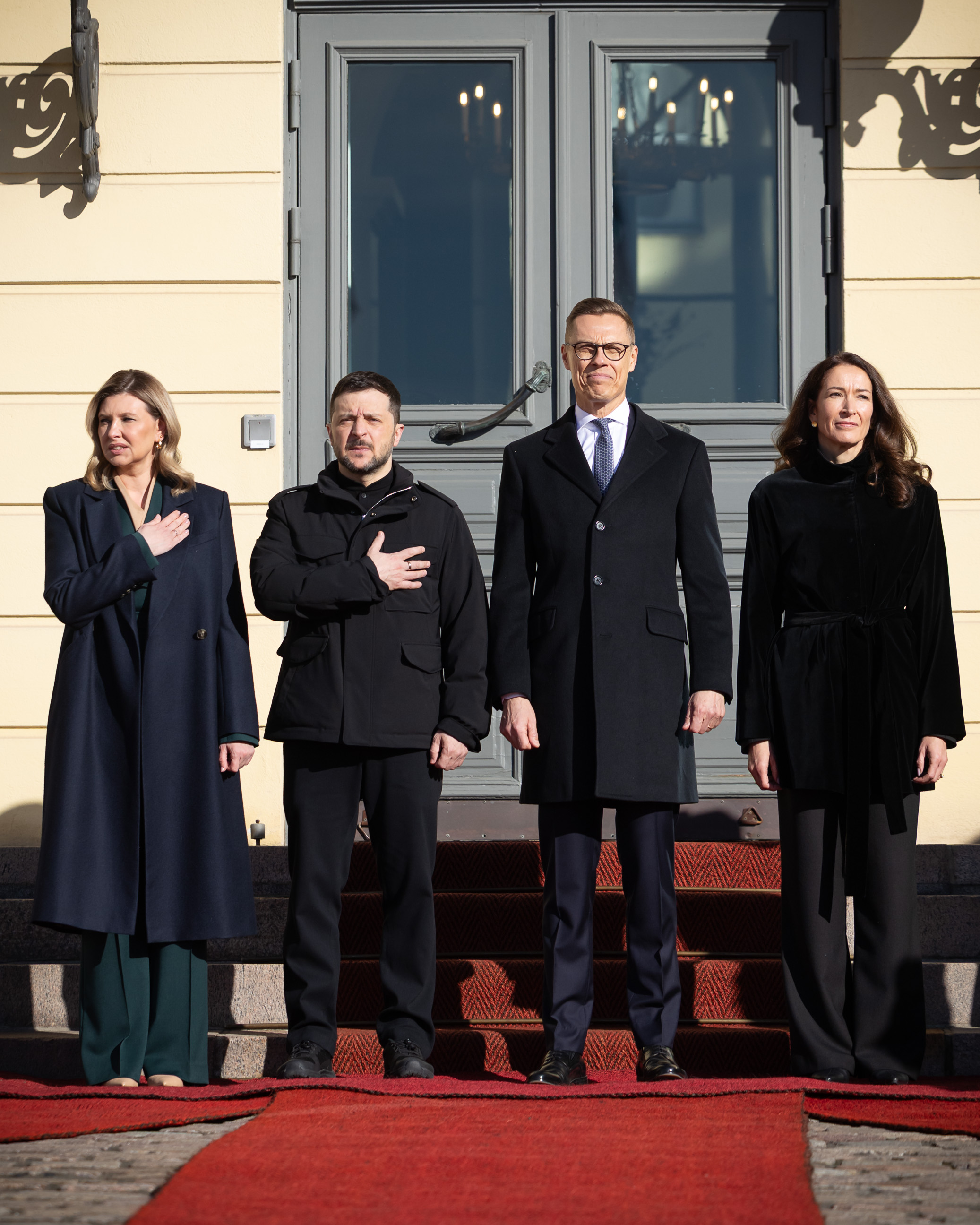 Ukrainan presidentti Volodymyr Zelenskyi vieraili Suomessa